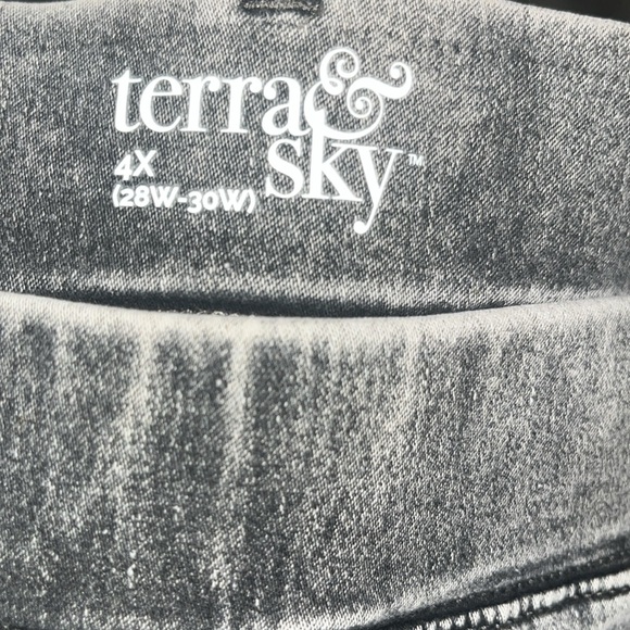 💜Terra & sky Pull on Capri pants 4XL - Picture 6 of 8